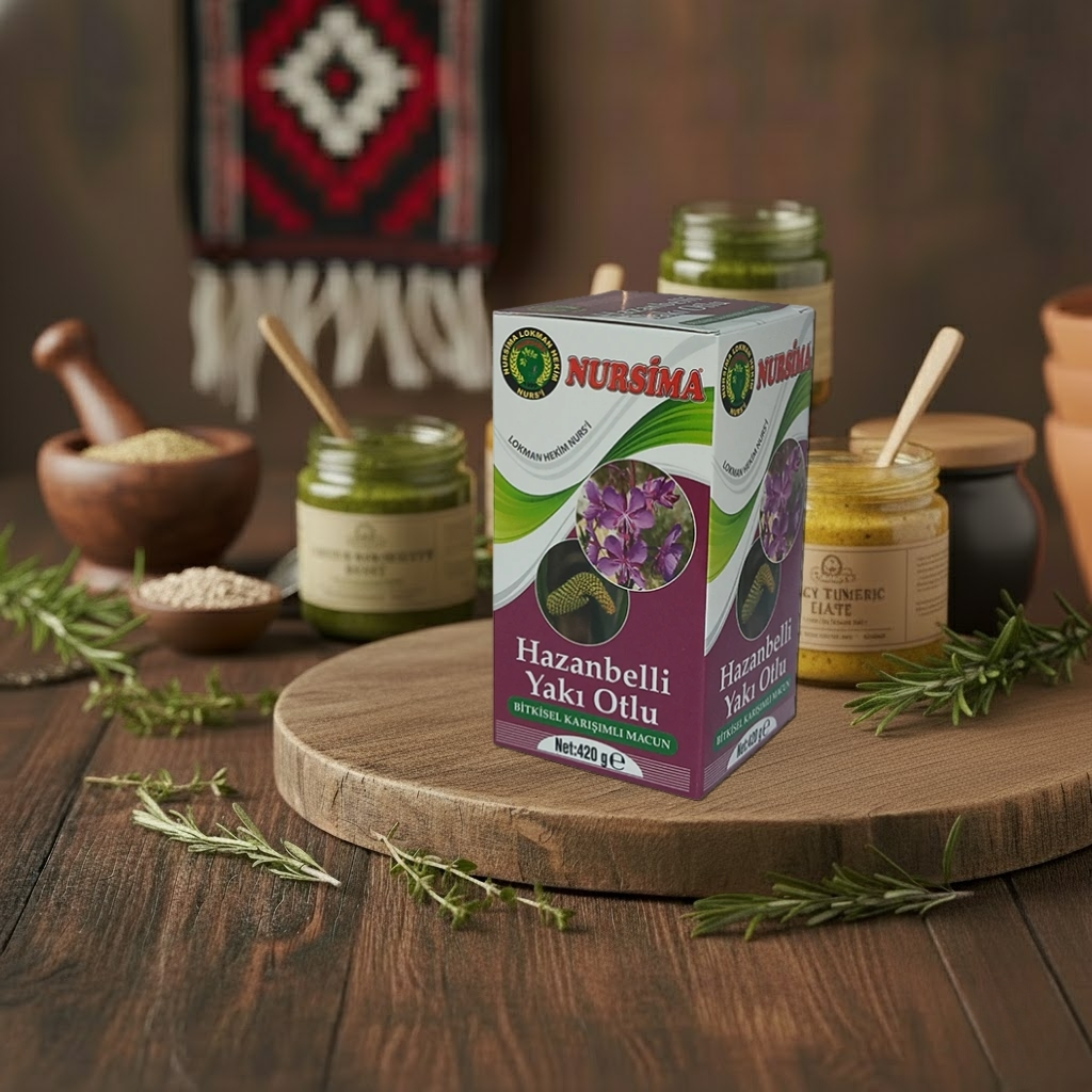 Hazanbelli Yakı Otu Bitkisel Karışımlı Macun (420gr)