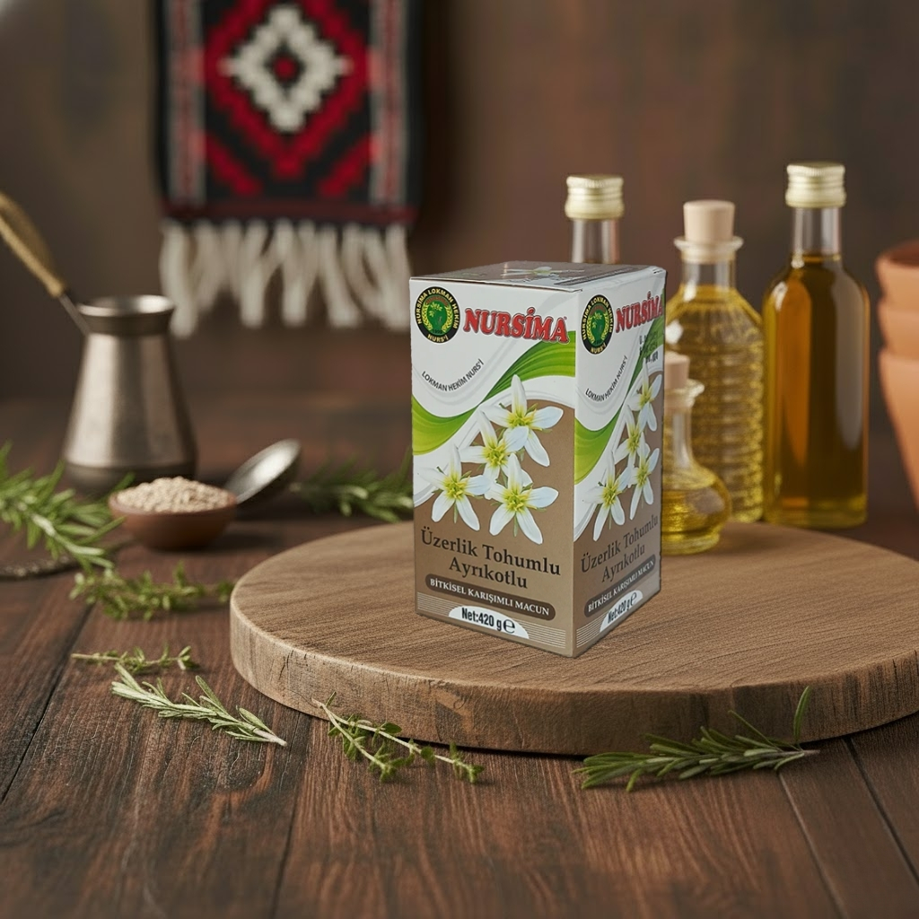 Üzerlik Tohumlu Ayrıkotlu Bitkisel Karışımlı Macun (420gr)