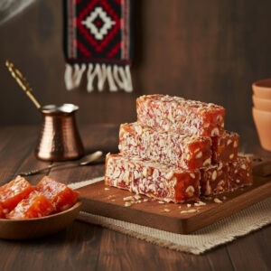 File Fındıklı Portakallı Kesme Lokum