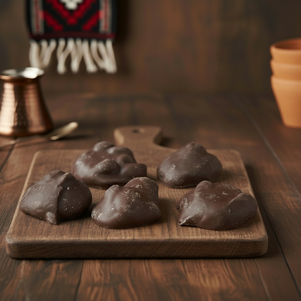 Kayısı Çekirdekli Çikolata