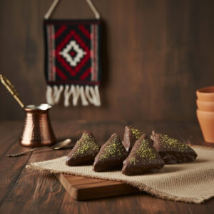 Çikolatalı Lotuslu Muska