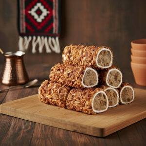 Pirinç Bademli Sütlü Badem Dolgulu Sarma