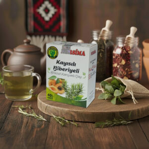 Kayısılı Biberiyeli Bitkisel Karışımlı Çay (40 Süzen Poşet)
