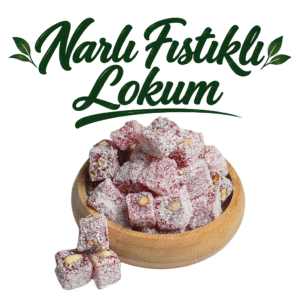 Narlı Fıstıklı Lokum
