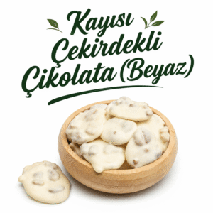 Kayısı Çekirdekli Çikolata (Beyaz)