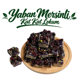 Yaban Mersinli Kat Kat Lokum
